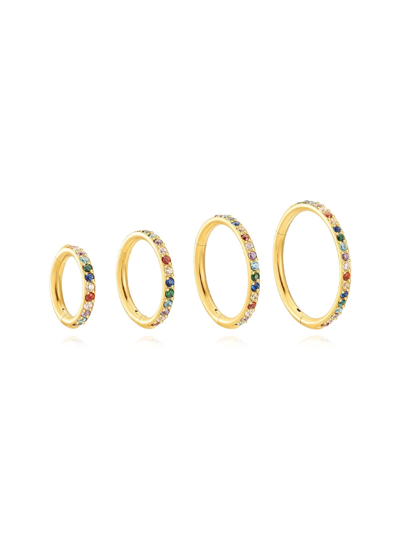 G23Titanium Wasserdichter Bunt Karneolschnallen-Loop