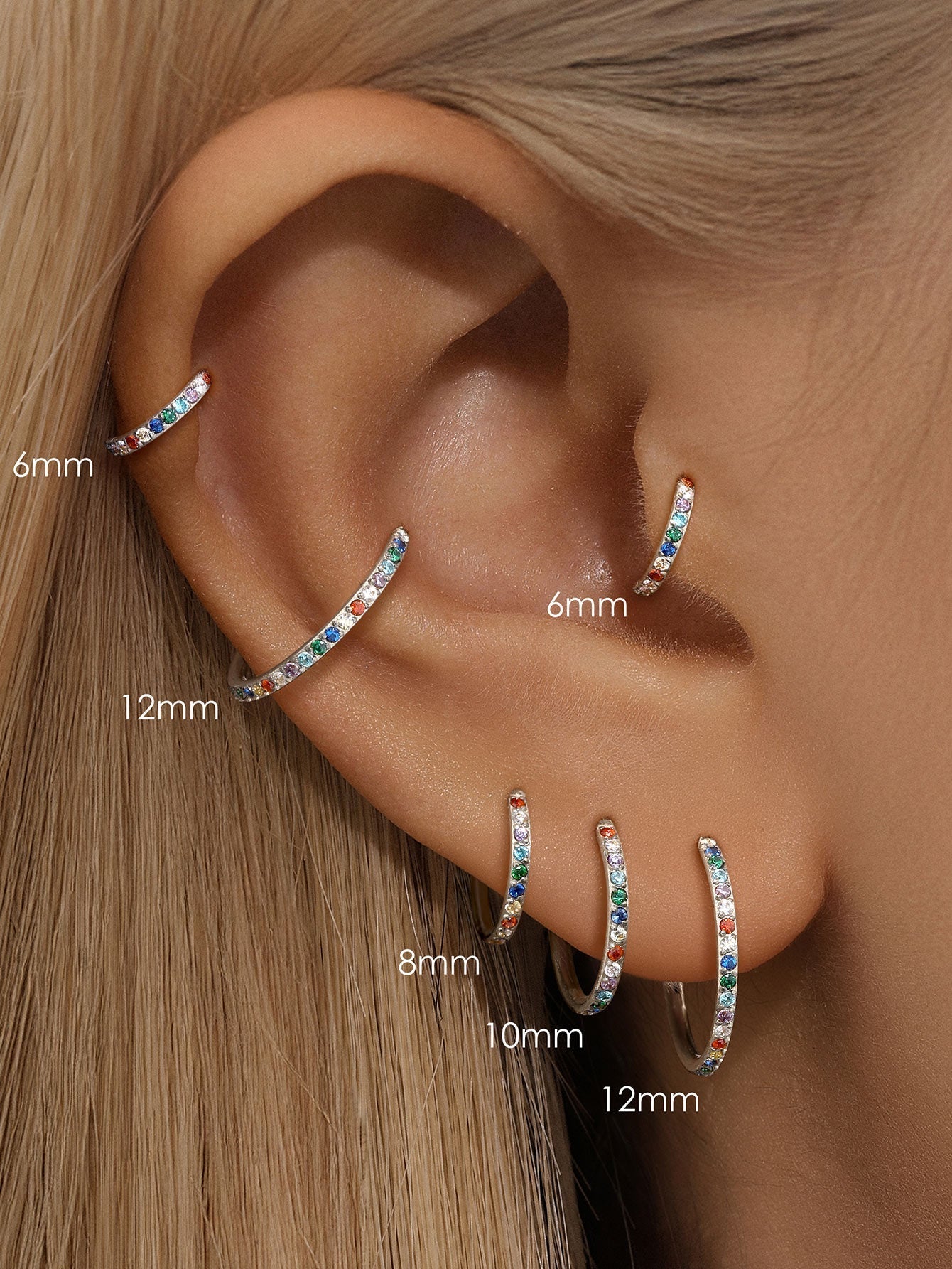 G23Titanium Wasserdichter Bunt Karneolschnallen-Loop