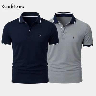 Rаlрh Lаurеn Premium-Piqué-Polos – 2 Stück im Set + RL Cap Geschenk