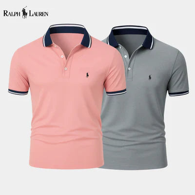 Rаlрh Lаurеn Premium-Piqué-Polos – 2 Stück im Set + RL Cap Geschenk