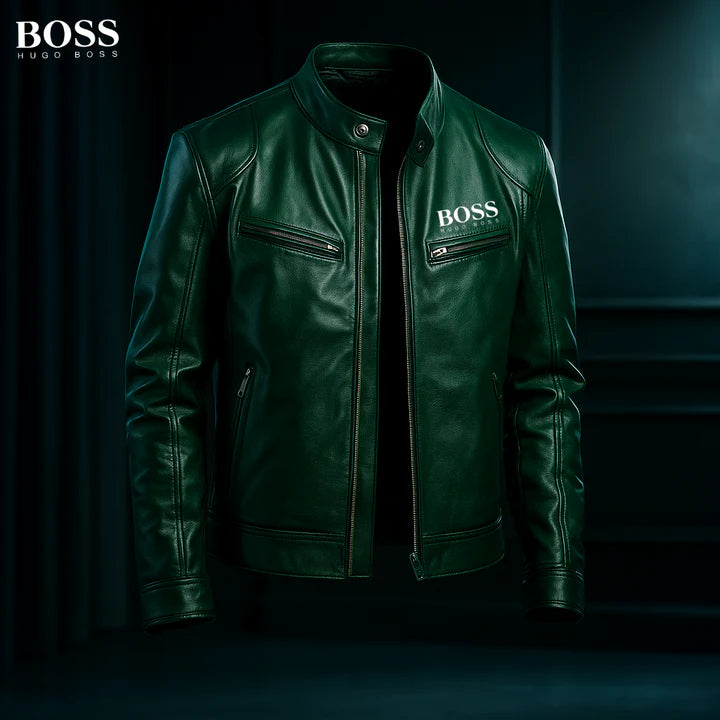 [Kaufe 1, Erhalte 2] ВОЅЅ® Herren Urban Explorer Lederjacke - Limitierte Edition