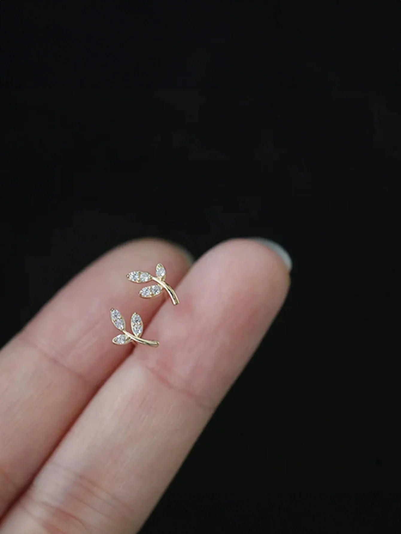 925er Sterlingsilber Quaste Schmetterlings Anhänger Zirkon Ohrringe Serie