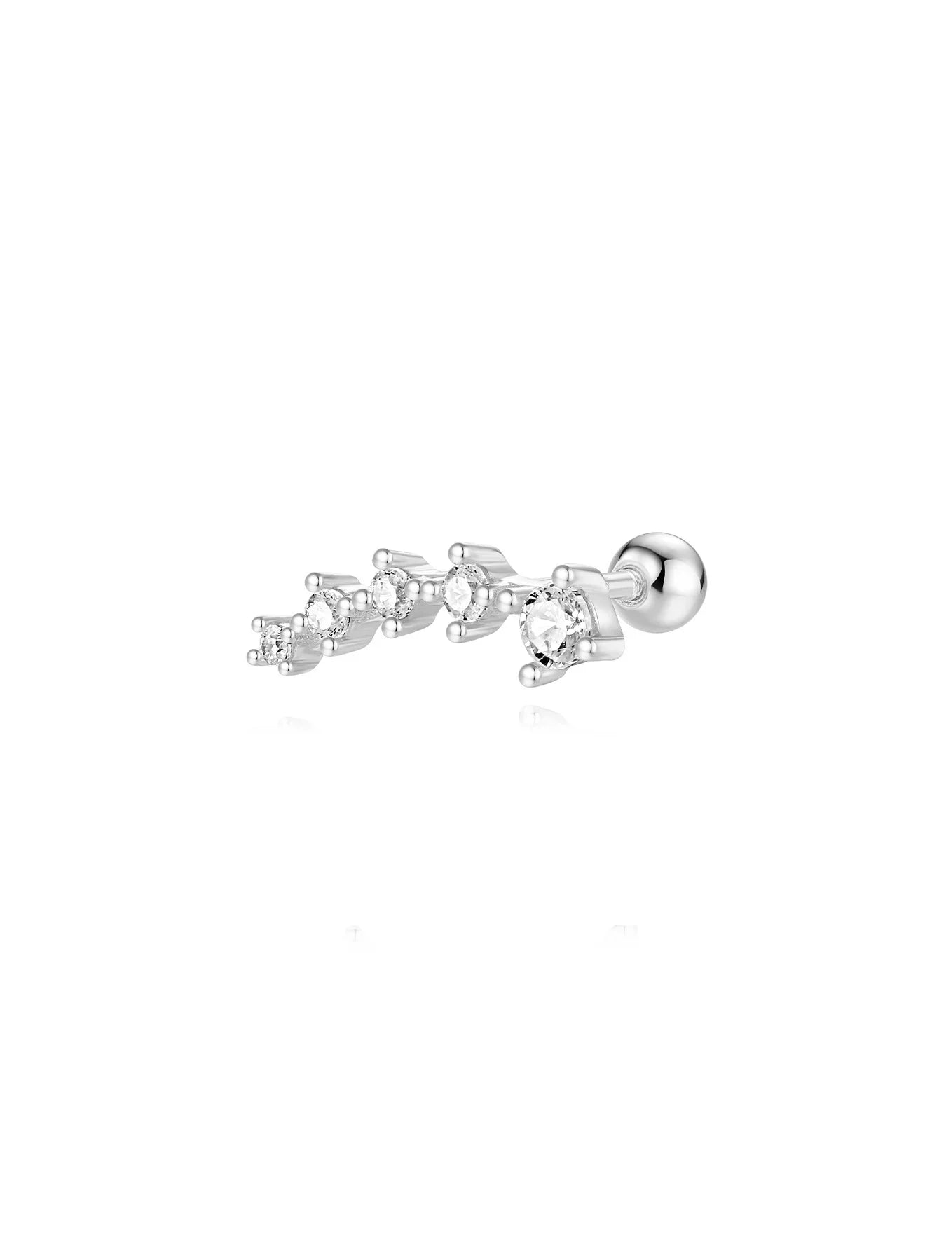 925er Sterlingsilber Quaste Schmetterlings Anhänger Zirkon Ohrringe Serie