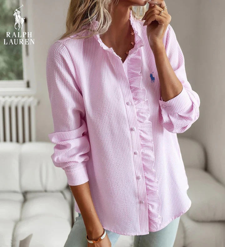 [KAUFE 1, BEKOMME 2] Rаlрh Lаurеn™ Chemise décontractée - Pour Femme
