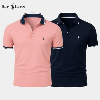 Rаlрh Lаurеn Premium-Piqué-Polos – 2 Stück im Set + RL Cap Geschenk