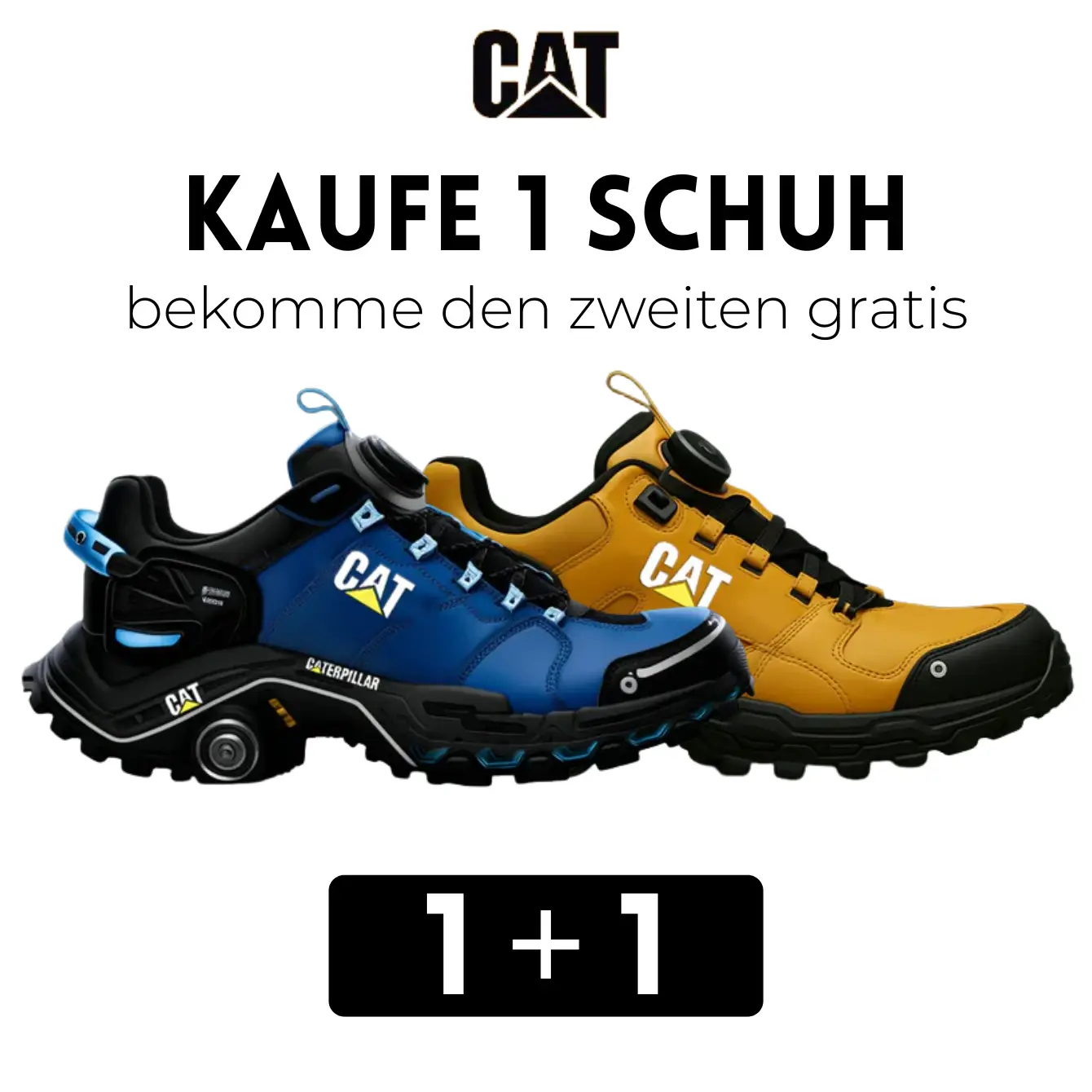 [Kaufe 1, Erhalte 2] САТ® Neue Herren-Arbeitsschuhe